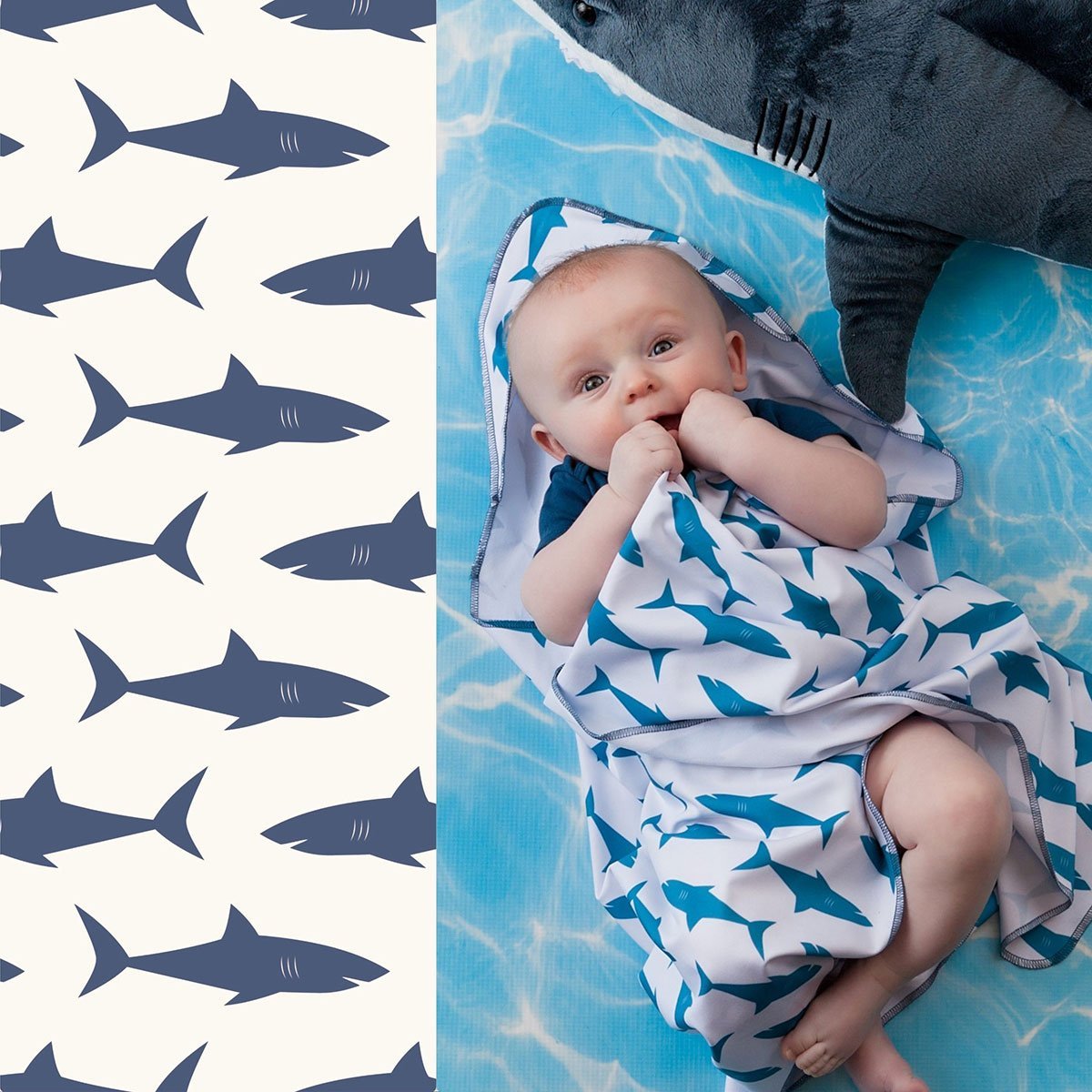 Luv Bug UPF 50+ Sunscreen Towel with Hood