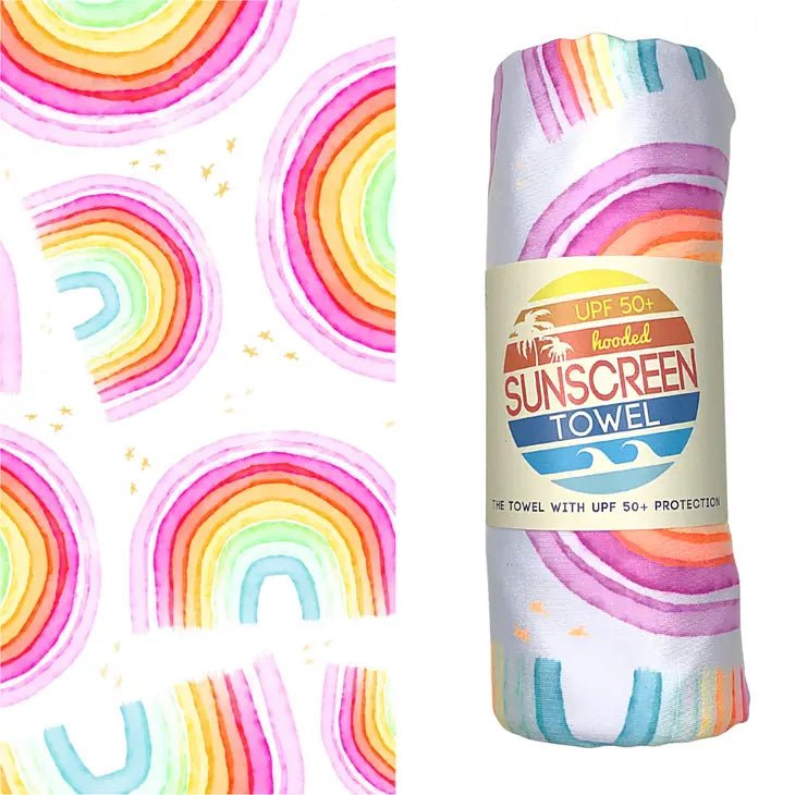 Luv Bug UPF 50+ Sunscreen Towel with Hood - Tadpole