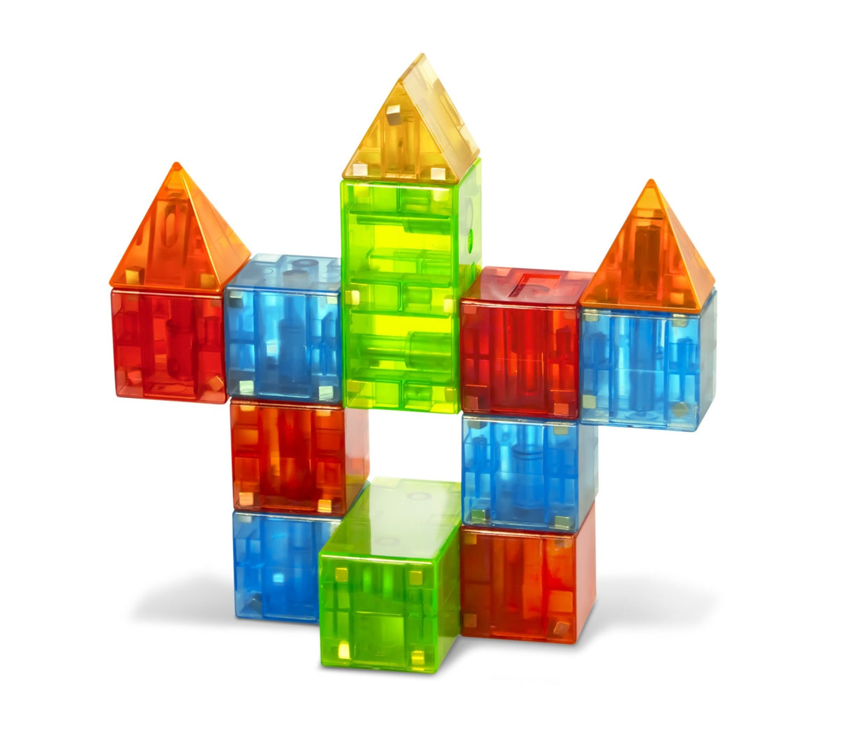 Magna-Tiles NEW Magna-Qubix 19-piece Set - Tadpole