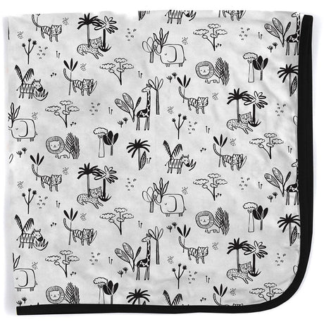 Magnificent Baby Animal Safari Swaddle Blanket - Tadpole
