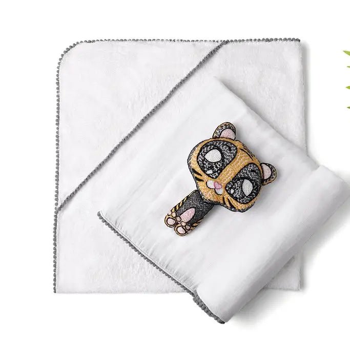 malabar baby hooded towel - Tadpole