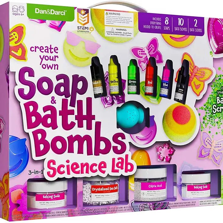 Mega Bath Bomb Soap and Scrub Making Kit - Tadpole