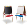 Melissa & Doug Deluxe Wooden Standing Art Easel - Tadpole