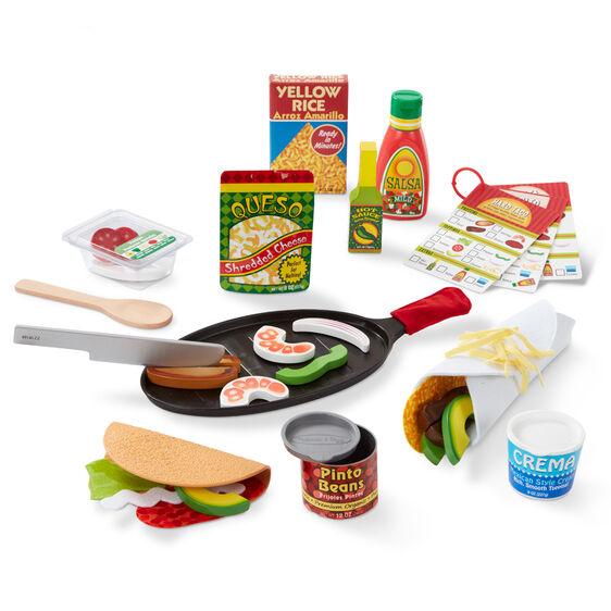 Melissa & Doug Fill & Fold Taco & Tortilla Set - Tadpole