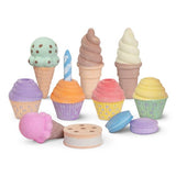 Melissa & Doug Ice Cream & Cake Chalk Set - Tadpole