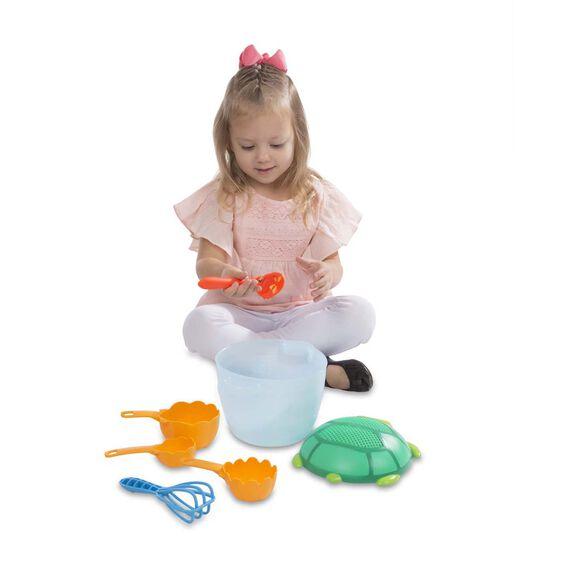 Melissa & Doug Seaside Sidekicks Sand Baking Set - Tadpole