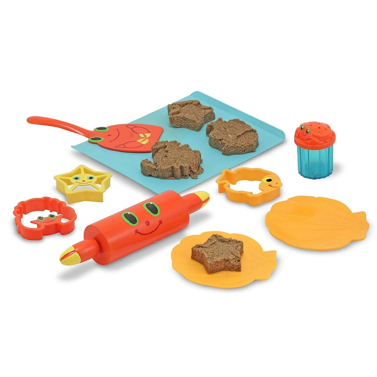 Melissa & Doug Seaside Sidekicks Sand Cookie Set - Tadpole