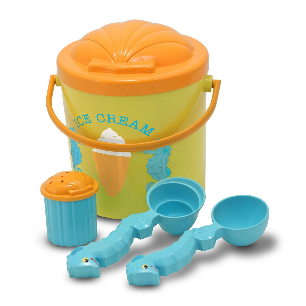 Melissa & Doug Speck Seahorse Sand Ice Cream Set - Tadpole