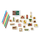 Melissa & Doug Stamp-a-Scene Farm - Tadpole
