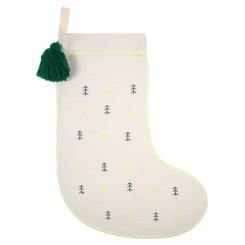 Meri Meri Embroidered Trees Felt Stocking - Tadpole