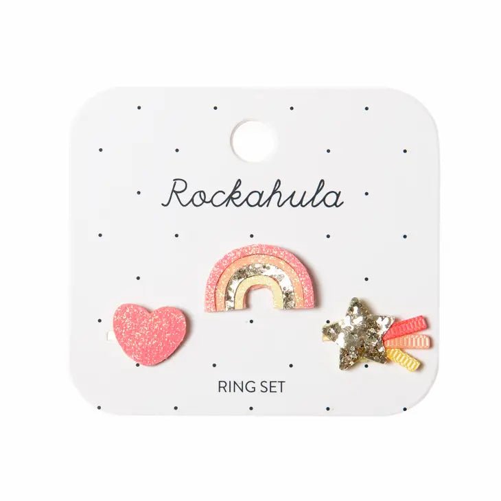 Miami Rainbow Ring Set - Tadpole