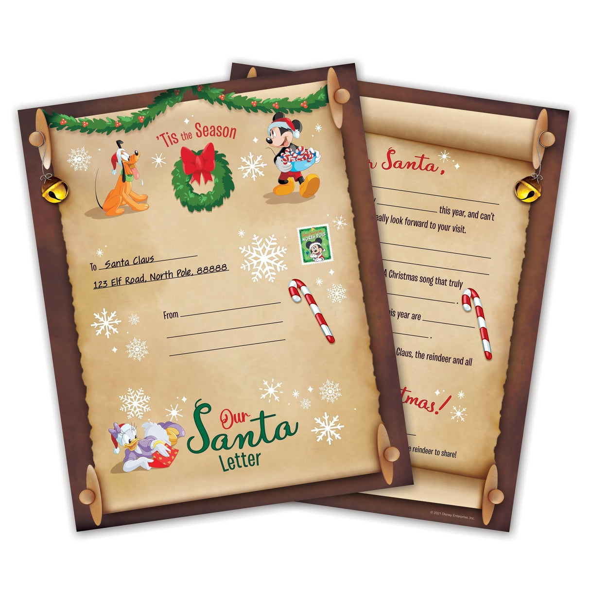 Mickey & Friends Advent Calendar-Family Christmas Traditions - Tadpole