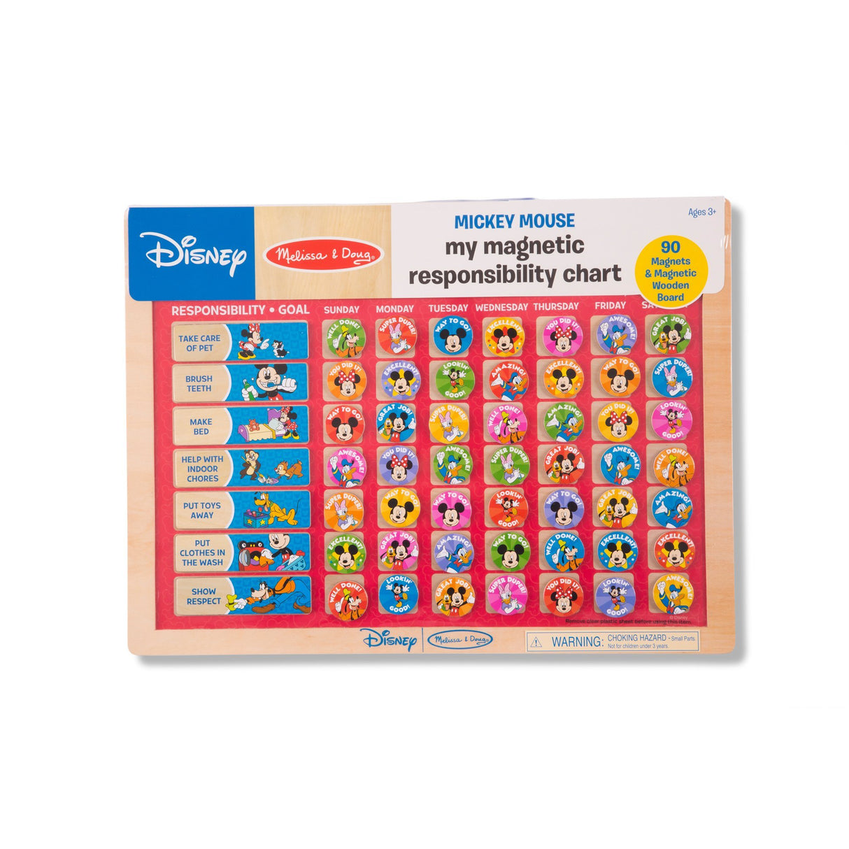 Mickey Mouse My Magnetic Responsibility Chart - Tadpole