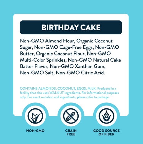 Mini Cookies, Birthday Cake 4.4 oz - Tadpole