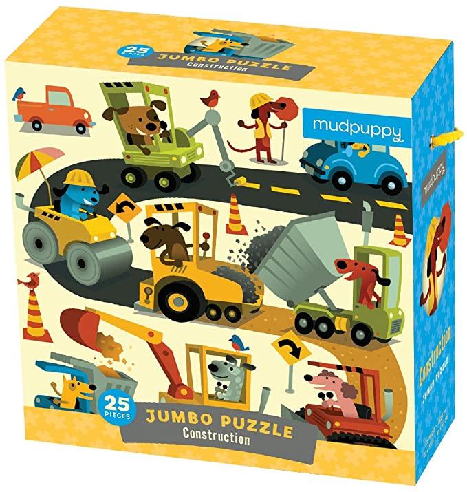 Mudpuppy Jumbo Puzzle Construction - Tadpole