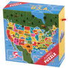 Mudpuppy Jumbo Puzzle Map of the USA - Tadpole