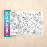 Mudpuppy Mini Coloring Roll - Tadpole