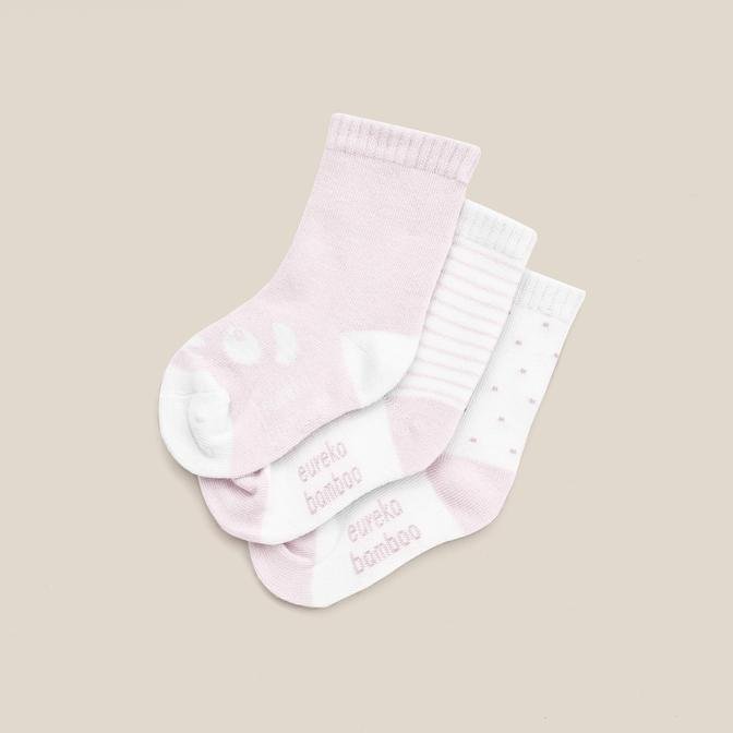 My First Baby Bamboo Socks - Pink