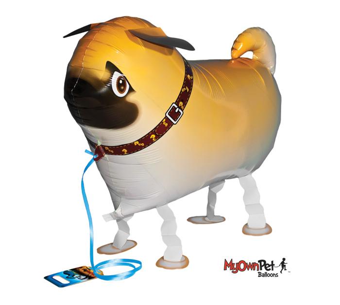 My Very Own Pet Balloon 18" Pug - Tadpole