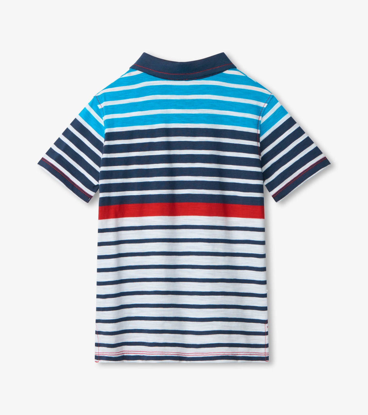 Nautical Stripes Polo Tee - Tadpole