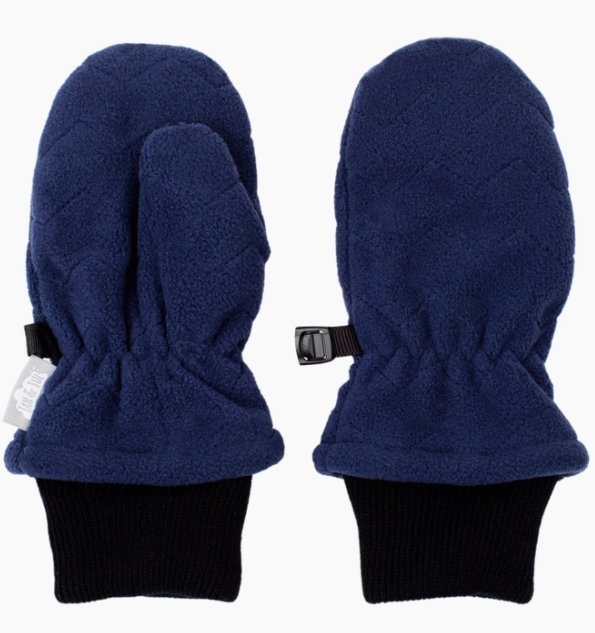 Navy | Fleece Mittens - Tadpole