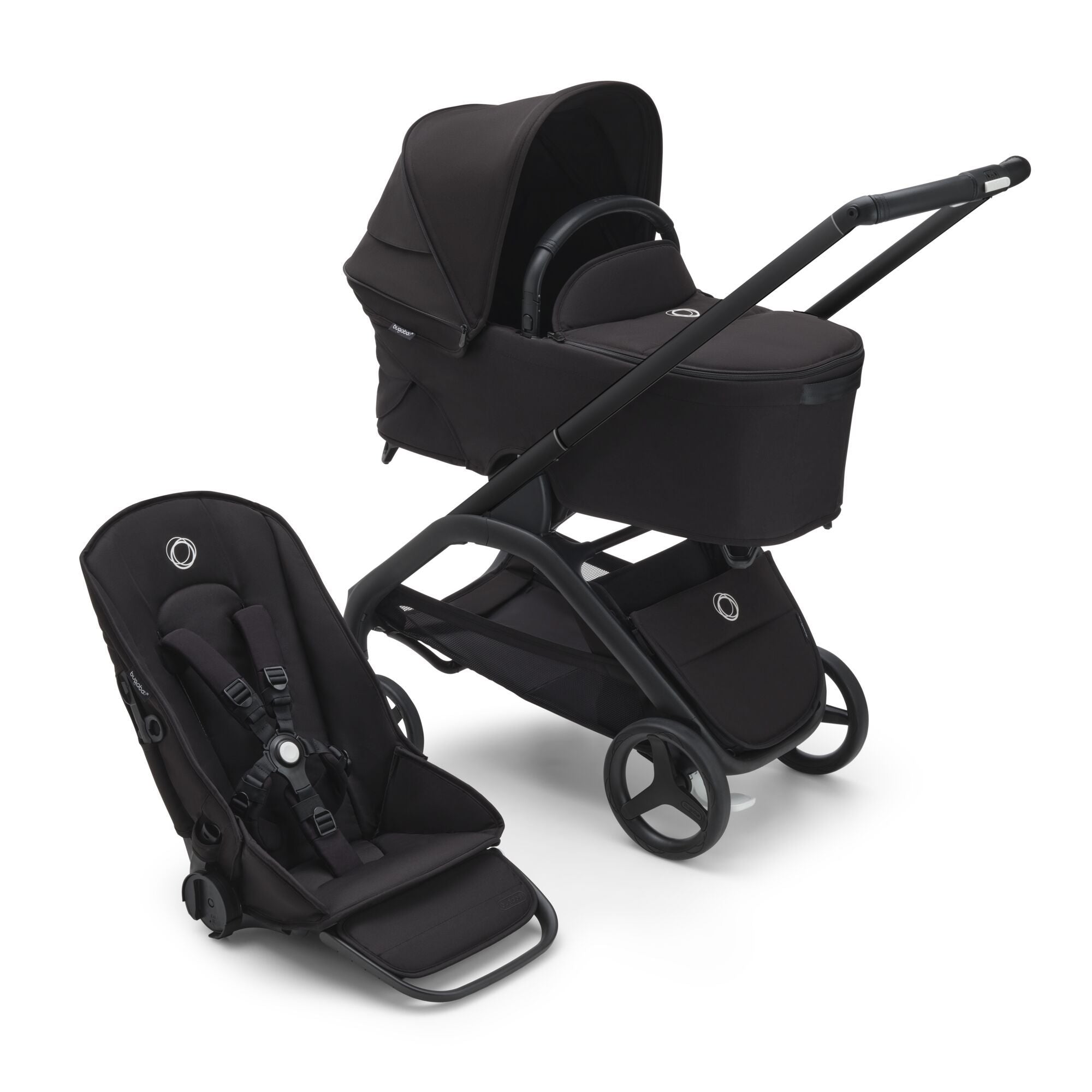 【あけぼの様】Bugaboo Dragonfly A型ストローラー Bugaboo Dragonfly Complete Stroller (Bassinet + Seat) – Tadpole