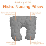 Niche Organic Nursing Pillow - Tadpole