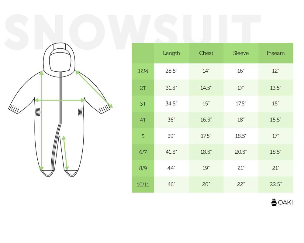 OAKI Snow Suit - Blue - Tadpole