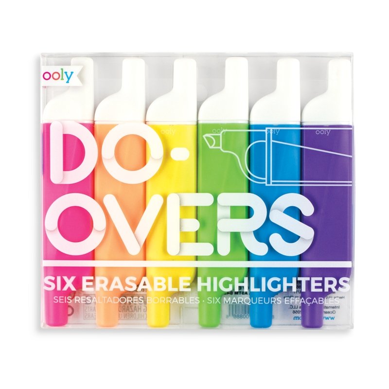 Ooly Do-Over Erasable Highlighter - Tadpole