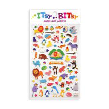 Ooly Itsy Bitsy Stickers: Happy Zoo - Tadpole