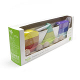 Tegu Shape Train 9pc - Tadpole
