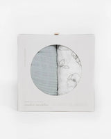 Organic Cotton Muslin Swaddle Blanket Set - Tadpole
