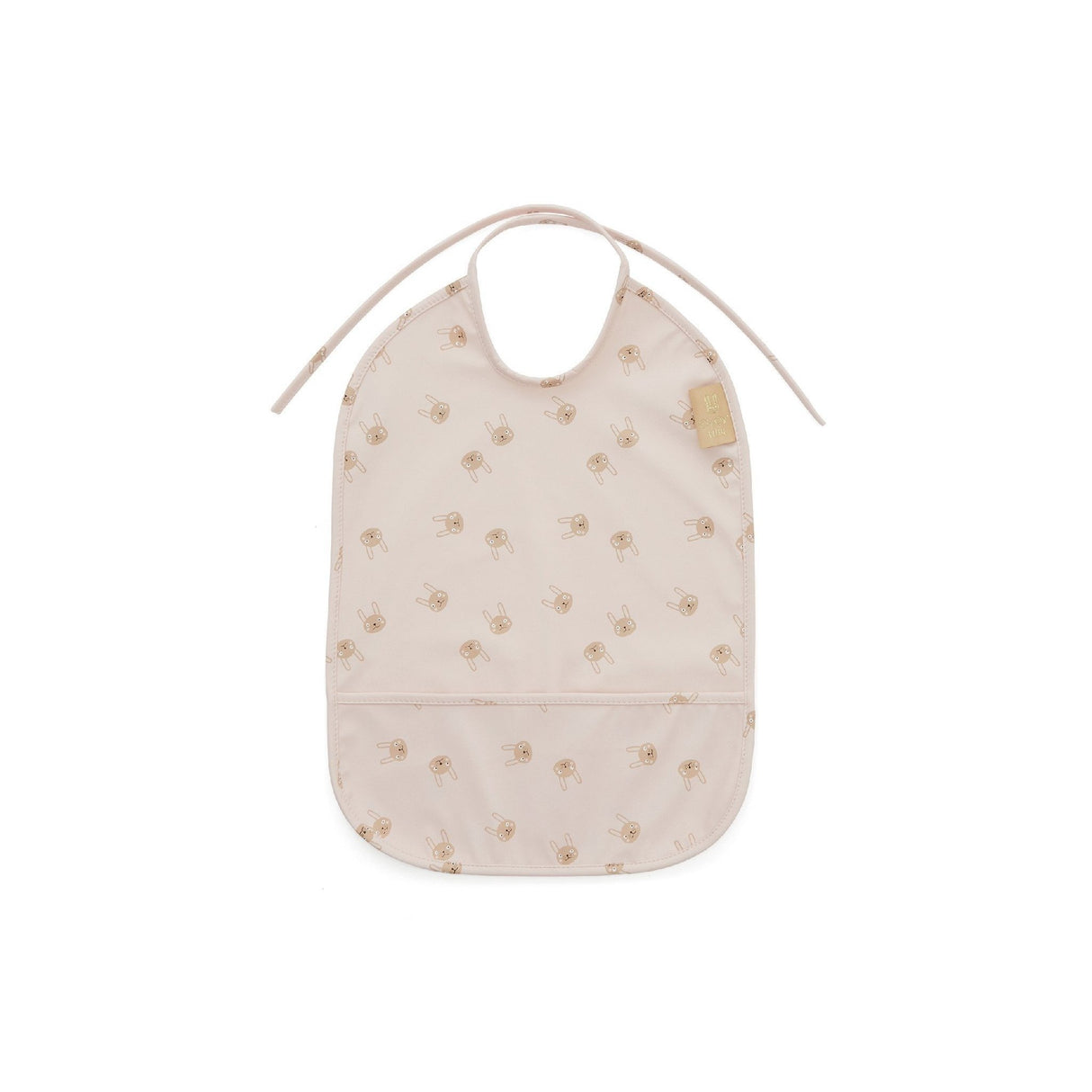 Oyoy Rose Rabbit Bib - Tadpole