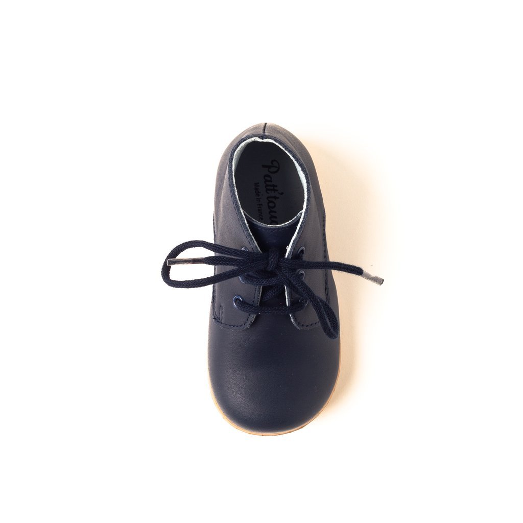 Patt Touch Desire Derby Marine Blue - Tadpole