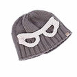 Peppercorn Kids Brown Ninja Mask Fitted Beanie - Tadpole