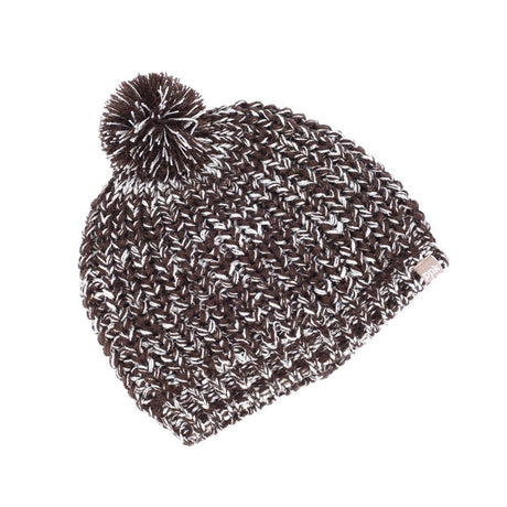 Peppercorn Kids Chunky Pom Pom Beanie Brown - Tadpole