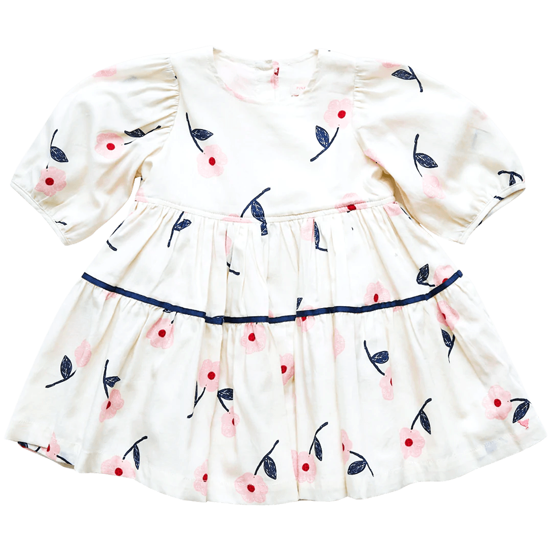Pink Chicken Girls Maribelle Dress - Blossom Flower - Tadpole