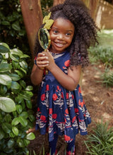 Pink Chicken Niley Blues Dandelion Dress - Tadpole