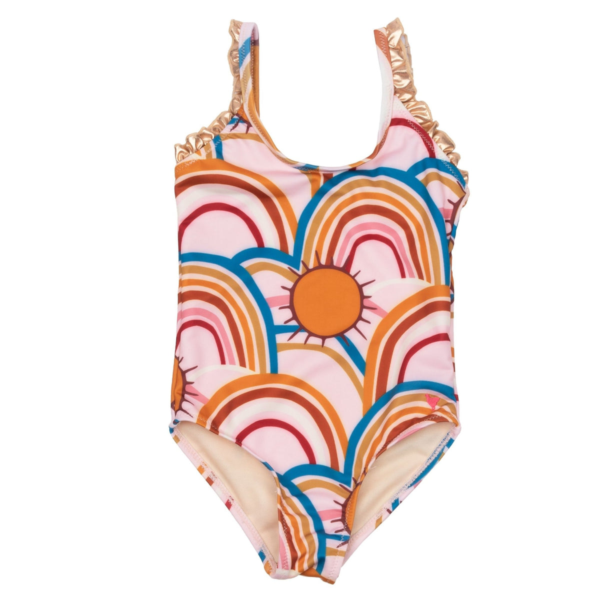 Pink Chicken Rainbow Claire SwimSuit - Tadpole