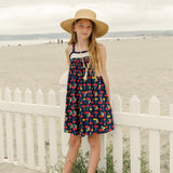 Pink Chicken Renata Dress - Cherries - Tadpole