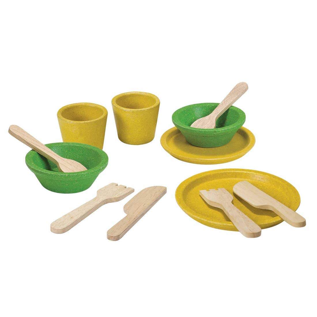 Plan Toys Tableware Set - Tadpole