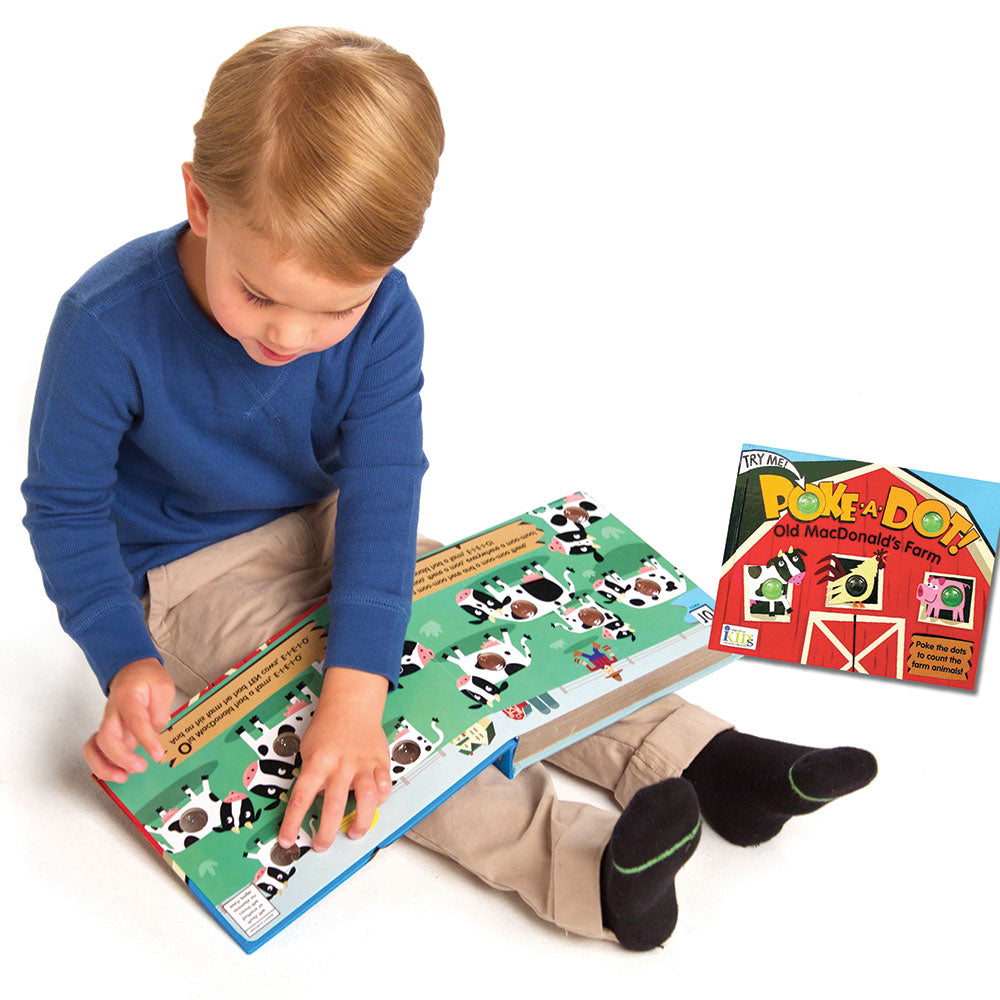 Melissa & Doug Poke-A-Dot! Activity Book - Tadpole