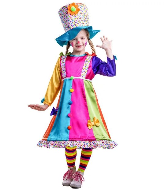 Polka Dot Clown Costume - Tadpole