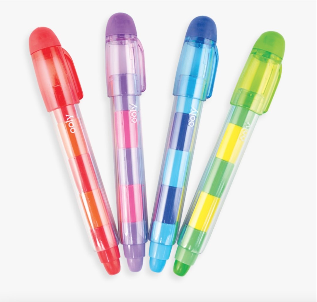 Presto Chango Jumbo Erasable Crayons - Tadpole