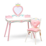 Princess Vanity Table & Chair Set - White - Tadpole