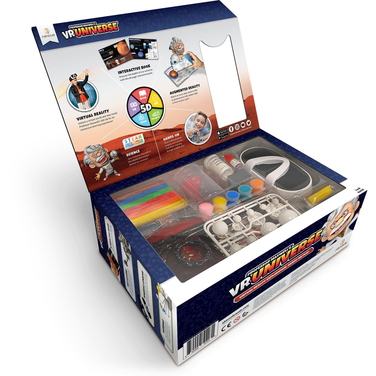 Professor Maxwell's Virtual Reality Space Science Kit for Kids - VR Universe - Tadpole