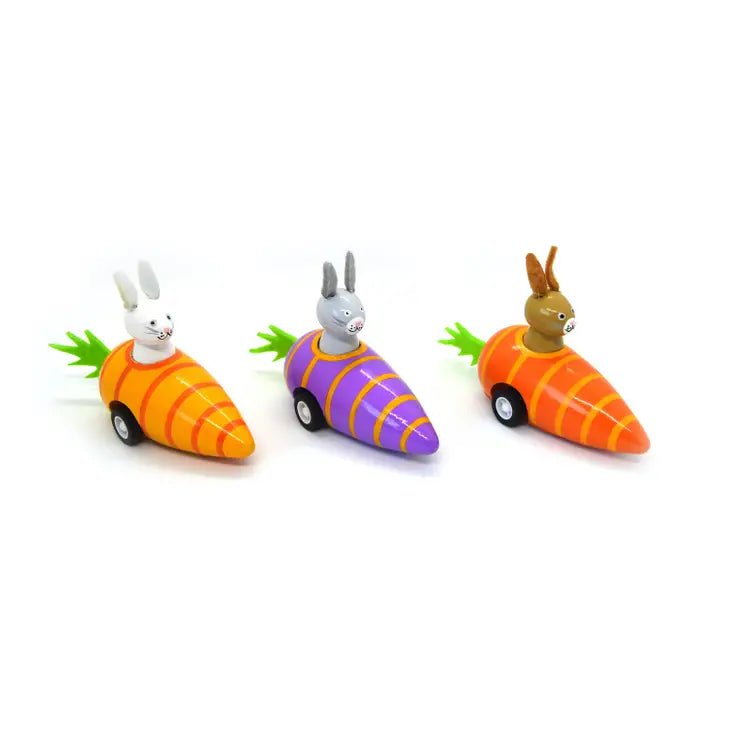 Pull Back Bunny in Carrot Car - Tadpole