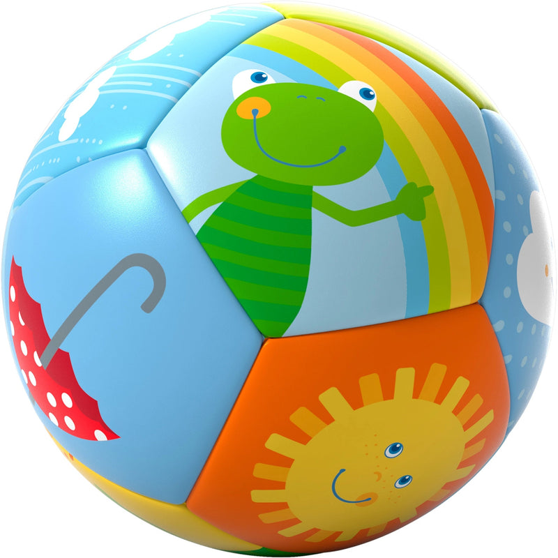 Rainbow World Baby Ball 4.5" - Tadpole