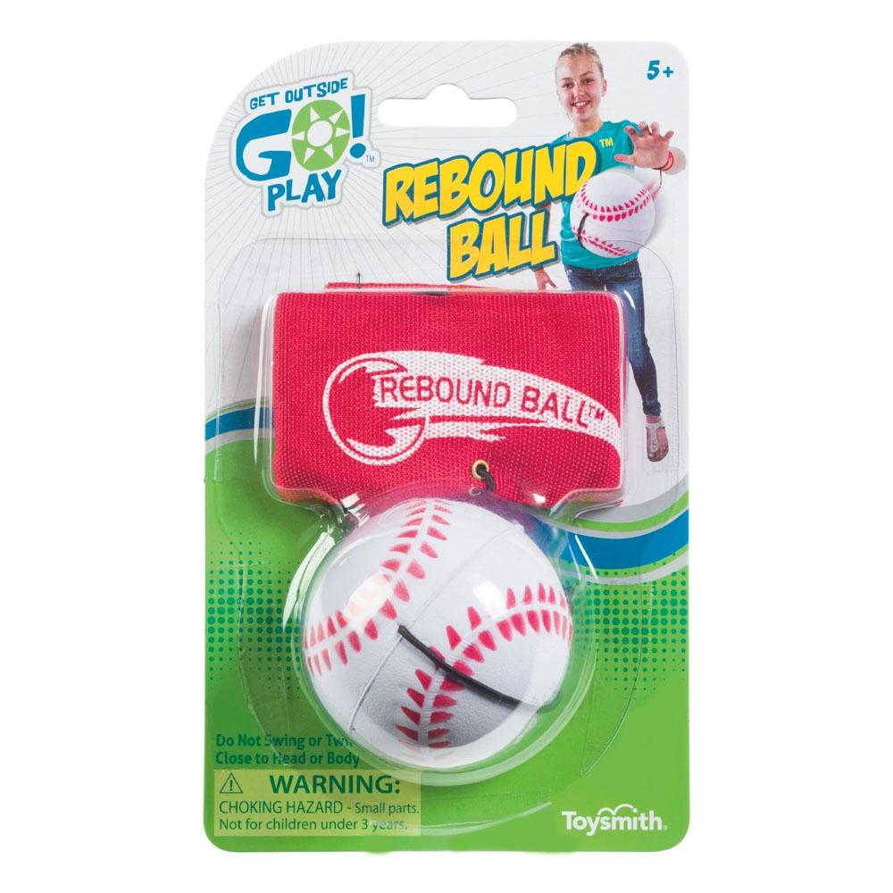 Rebound Ball, Sponge Ball on 50" stretchable cord - Tadpole
