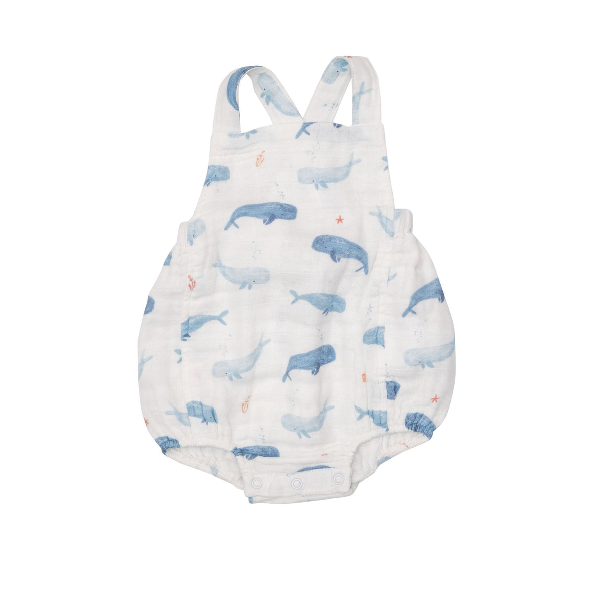 Retro Sunsuit Whale Hello There - Tadpole